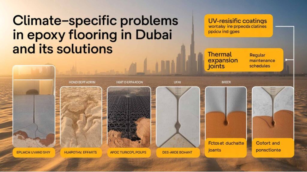 Climate Based problem of epoxy flooring in Dubai