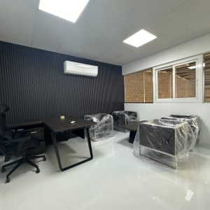 Landa Electronics Mezzanine Office