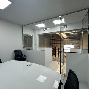 Landa Electronics Mezzanine Office