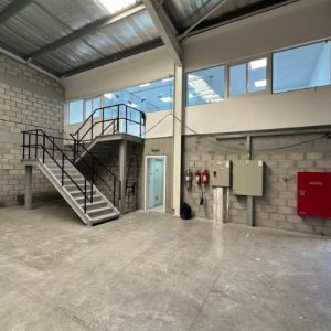 Landa Electronics Mezzanine Office