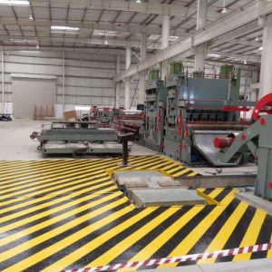 Warehouse Floor Yellow black